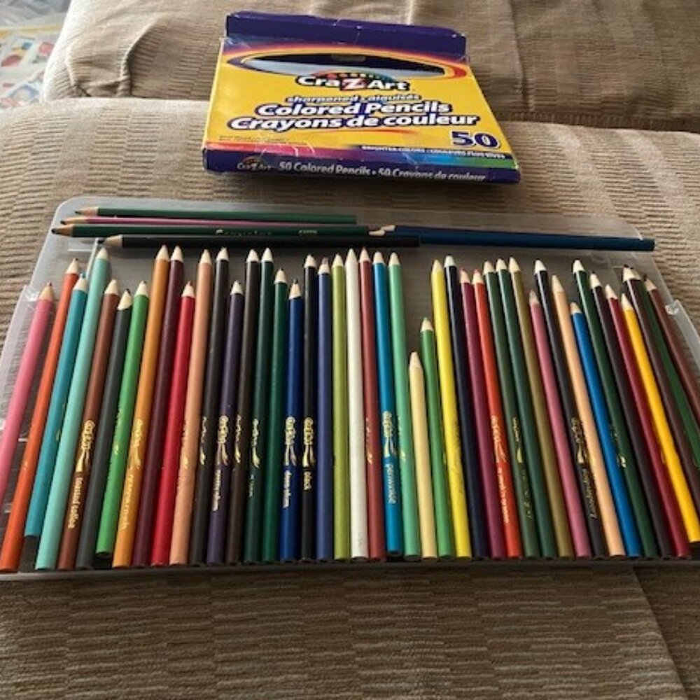 2/$25 Cra-Z-Art Coloured Pencil Crayons